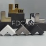 Соединитель FDC-65 трубы 15х15, угловой 90°, нержавейка/белый - Видео