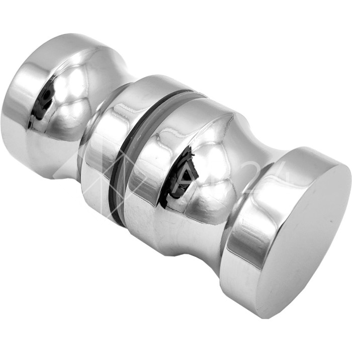 Ручка кноб FDR-46-DEF с дефектом, цинк/хром