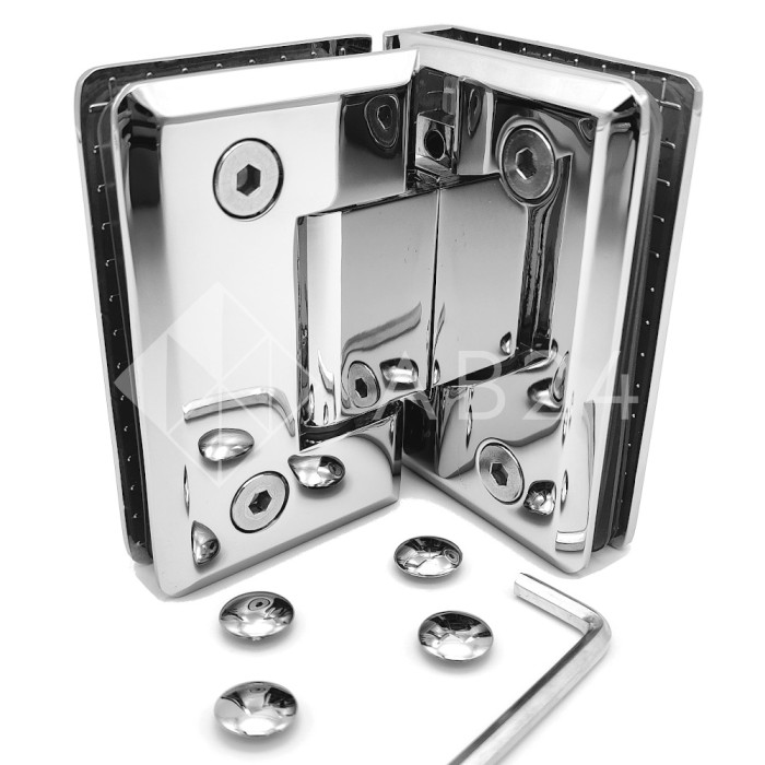 Петля FDP-23-DEF с дефектом Бета β стекло-стекло 90°, цинк/хром