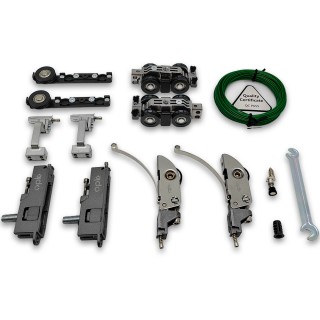 Механизм FDS-19.2.2S, 2-ой двери для синхронизированной раздвижной системы Диона FDS-19