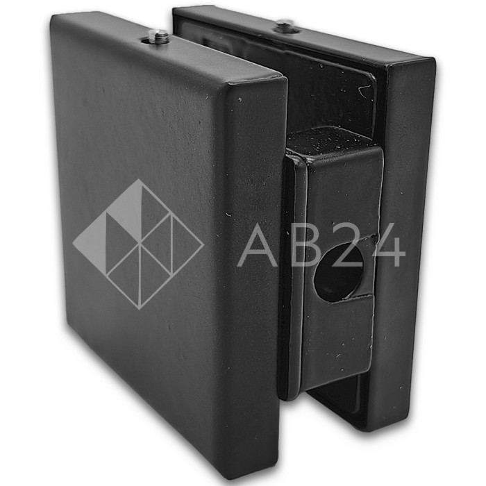 Коннектор FKF-30 стена-стекло, нержавейка/черный