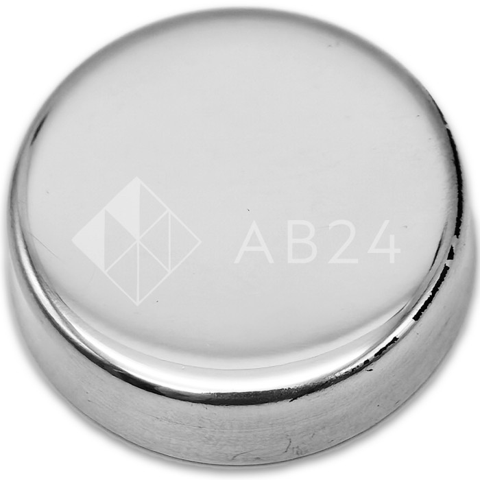 Заглушка круглая FDRA-01 для ручки полотенцесушителя, нержавейка/полированный