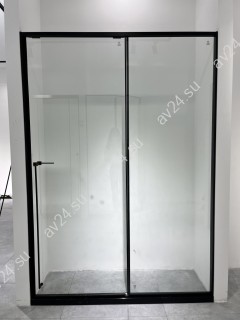 Раздвижная система Нимфа FDS-8E (ЭКОНОМ), нержавейка/черный