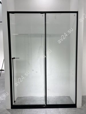 Раздвижная система Нимфа FDS-8E (ЭКОНОМ), нержавейка/черный