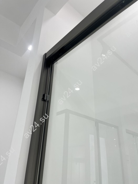 Раздвижная система Нимфа FDS-8E (ЭКОНОМ), нержавейка/черный