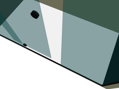 Душевая кабина раздвижная DK-102P в опорный профиль