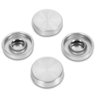 Держатель для зеркал FSZ-20 толщиной 4-8 мм Ø20 мм, комплект 4 шт., нержавейка/матовый