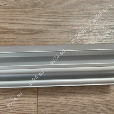 Крепления неподвижного стекла FDS-155.2 к треку для системы FDS-15 длиной 2 м, алюминий/анодированный