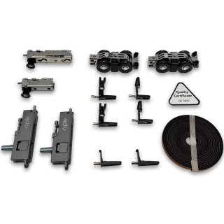 Механизм FDS-19.3L центральной двери для 3-х дверной раздвижной системы Диона FDS-19, левое открывание