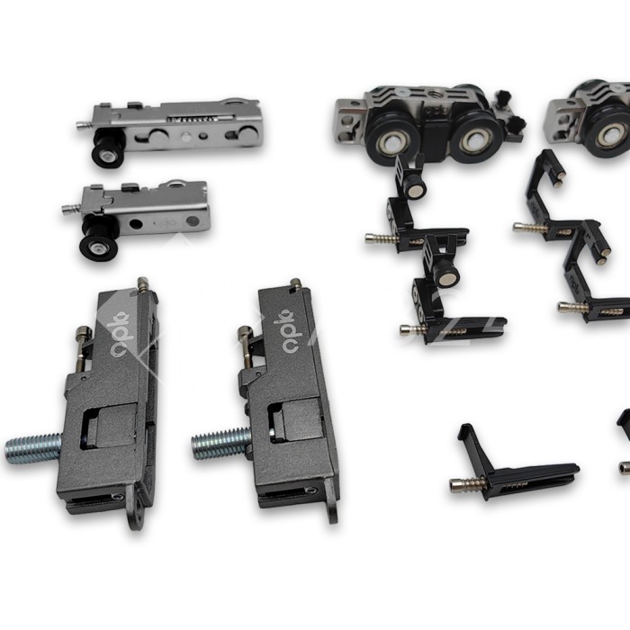 Механизм FDS-19.3L центральной двери для 3-х дверной раздвижной системы FDS-19, левое открывание
