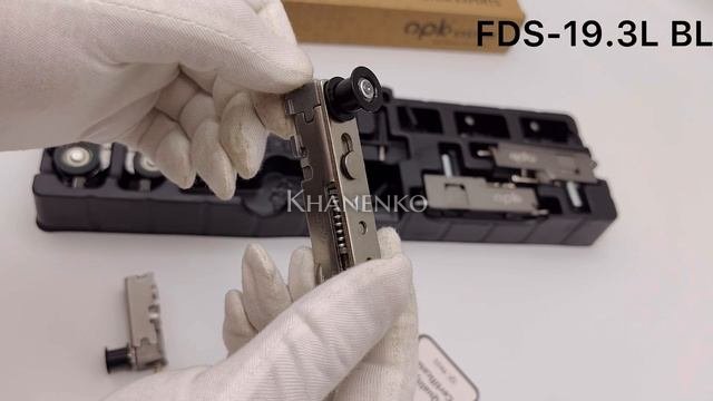 Механизм FDS-19.3L центральной двери для 3-х дверной раздвижной системы FDS-19, левое открывание