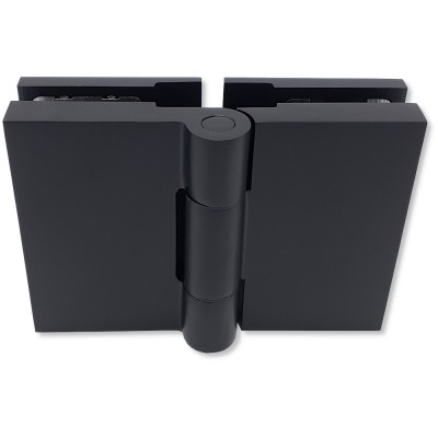 Петля Майя FDP-171 с дефектом, стекло-стекло 180°, латунь/черный