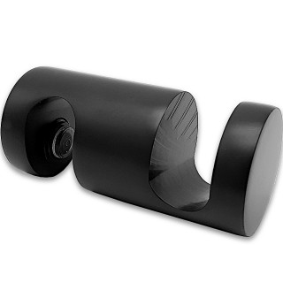 Крючок-полотенцесушитель FDA-03 Зажимной, латунь/черный