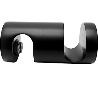 Крючок-полотенцесушитель FDA-03 Зажимной, латунь/черный