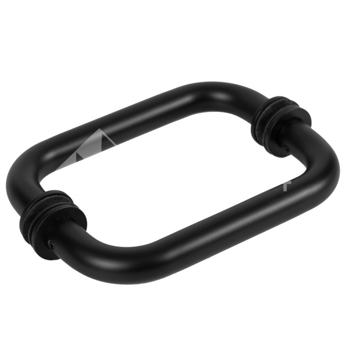 Ручка полотенцесушитель FDR-74, 19х152х187х1.0 мм, нержавейка/черный