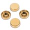 Держатель для зеркал FSZ-20 толщиной 4-8 мм Ø20 мм, комплект 4 шт., нержавейка/золото