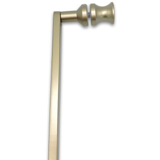 Ручка скоба FDR-708, 15х10х1000х1.0 мм, нержавейка/золотой песок