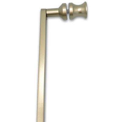 Ручка скоба FDR-708, 15х10х1000х1.0 мм, нержавейка/золотой песок