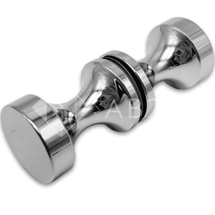 Ручка кноб FDR-61, алюминий/хром