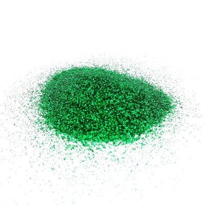 Блестки (глиттер) зеленые 100 г