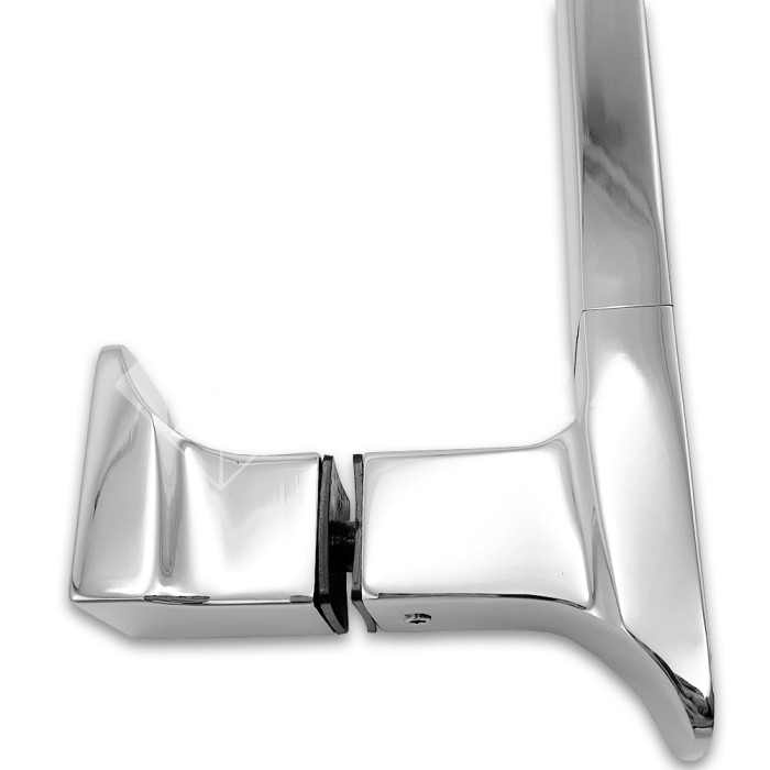 Ручка скоба FDR-96, 15х30х450 мм, нержавейка/полированный