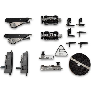 Механизм FDS-19.4L центральной двери для 4-х дверной раздвижной системы Диона FDS-19, левое открывание