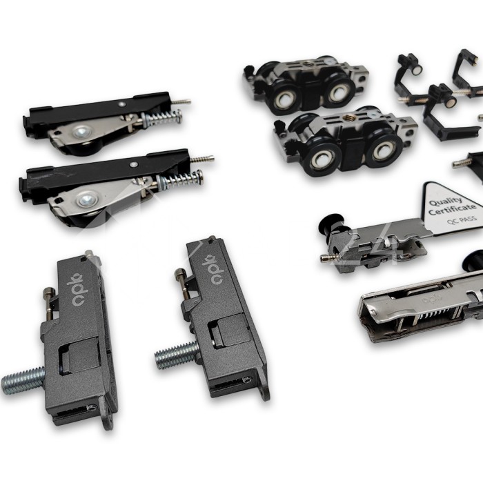 Механизм FDS-19.4L центральной двери для 4-х дверной раздвижной системы FDS-19, левое открывание