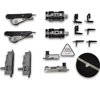 Механизм FDS-19.4L центральной двери для 4-х дверной раздвижной системы Диона FDS-19, левое открывание