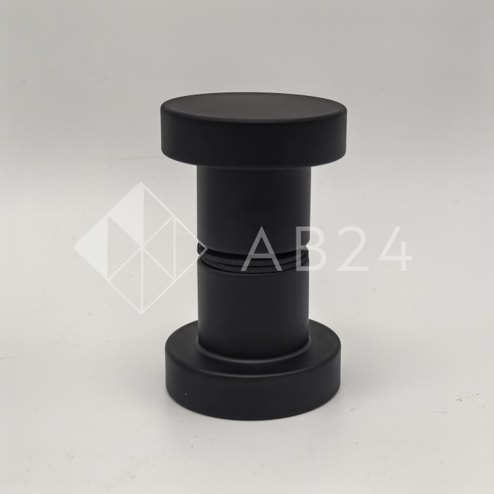 Ручка кноб FDR-59, алюминий/черный