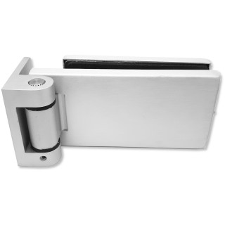 Петля FMP-12.1 для межкомнатной двери из стекла на коробку, алюминий/анодированный