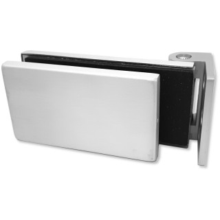 Петля FMP-12.1 для межкомнатной двери из стекла на коробку, алюминий/анодированный