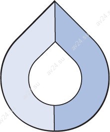 Бевелс AV319 дизайнерский 63 х 77 мм