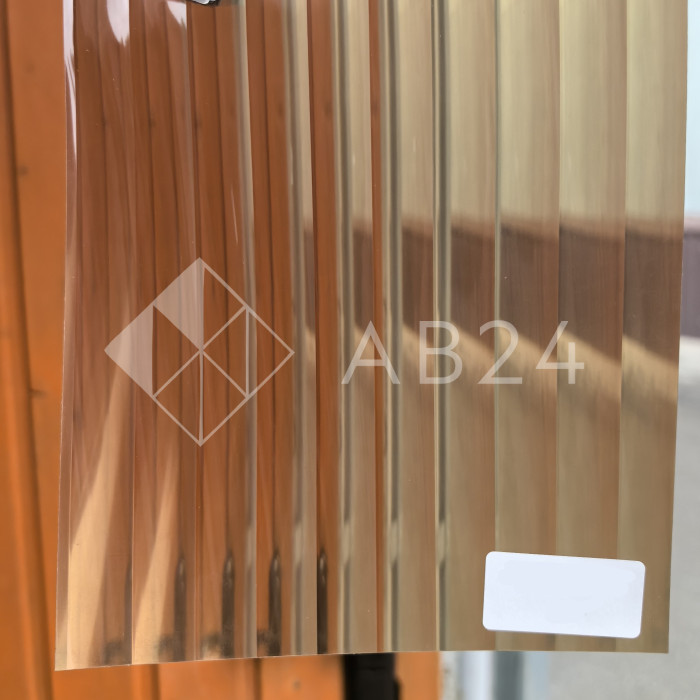 Декоративная пленка MORU бронза прозрачная 152х300 см, шаг 12 мм