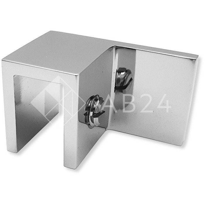 Дверной стопор FDA-06R-DEF с дефектом к стеклу 90° правый, латунь/хром