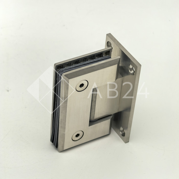 Петля Бета β FDP-21 стена-стекло центр. крепление, нержавейка/матовый