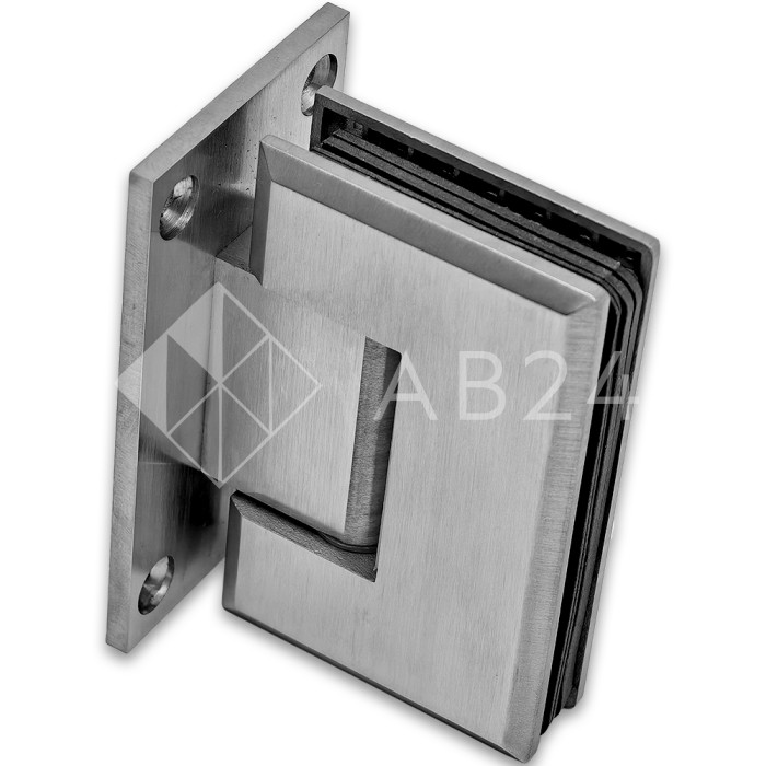 Петля Бета β FDP-21 стена-стекло центр. крепление, нержавейка/матовый