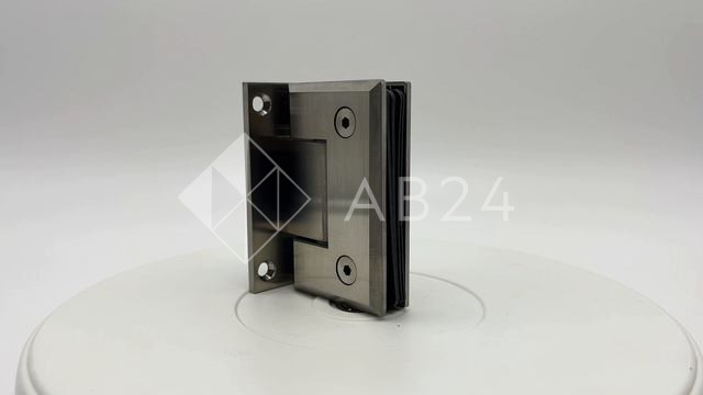 Петля Бета β FDP-21 стена-стекло центр. крепление, нержавейка/матовый