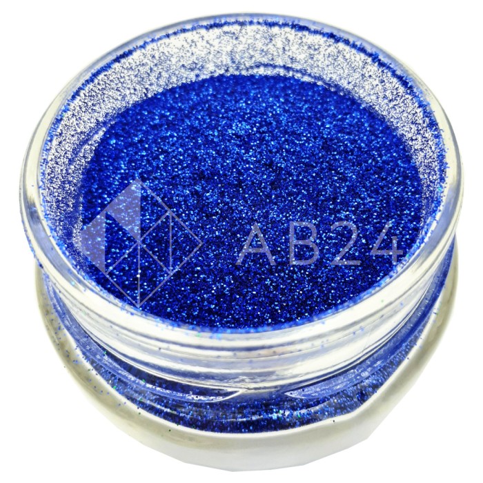 Блестки (глиттер) синие 100 г