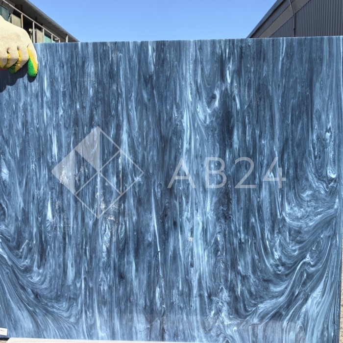 Стекло витражное AV 838-74S, целый лист - 78 х 96 cм.