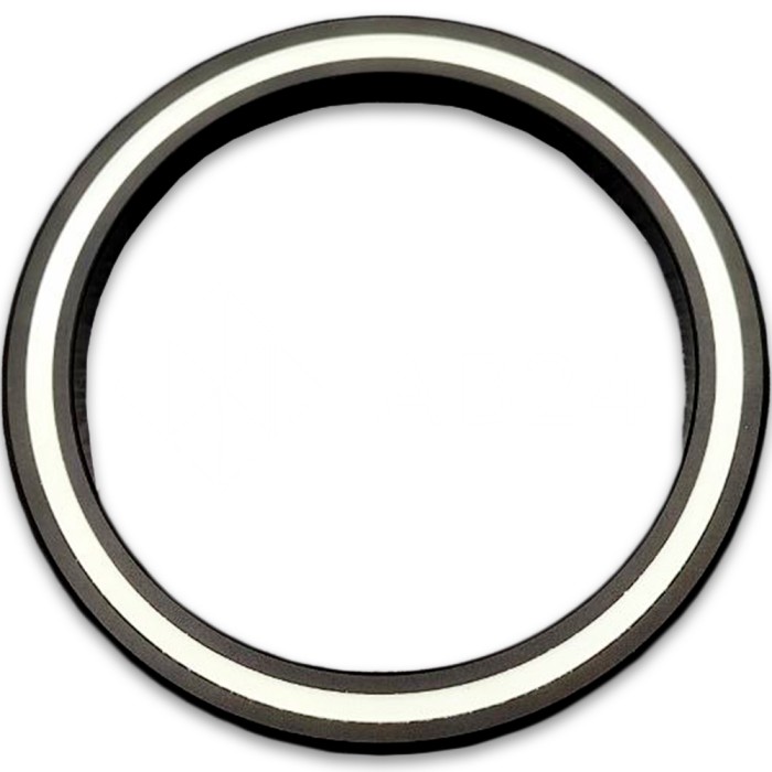 Ручка FDR-302 для стеклянной двери круглая с люминесценцией, алюминий/черный