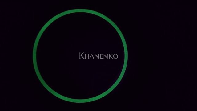 Ручка FDR-302 для стеклянной двери круглая с люминесценцией, алюминий/черный