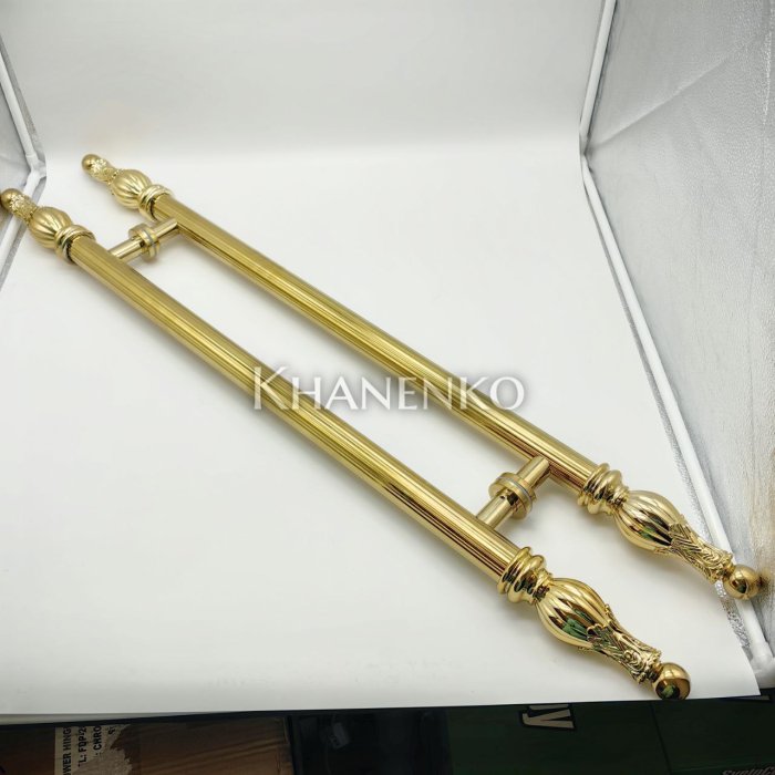 Ручка для стеклянных дверей 600х1000 мм Золото FKR-211 SUS304/TP