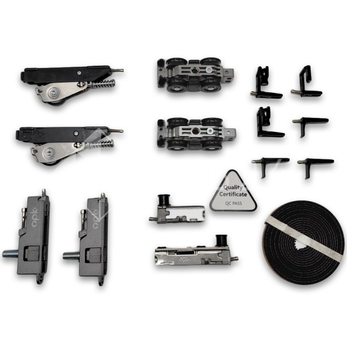 Механизм FDS-19.4R центральной двери для 4-х дверной раздвижной системы FDS-19, правое открывание