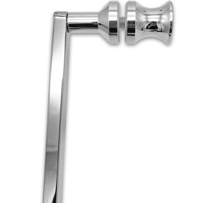 Ручка скоба FDR-708, 15х10х1000х1.0 мм, нержавейка/полированный