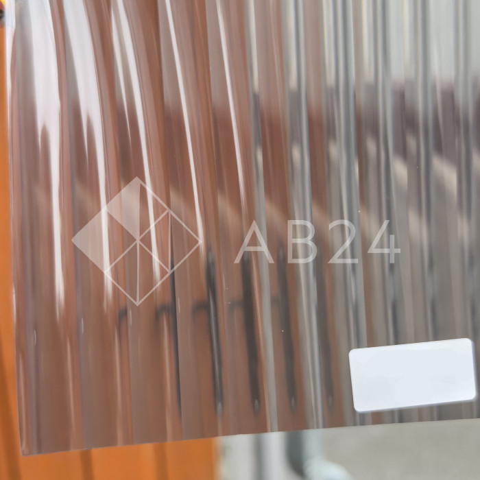 Декоративная пленка MORU графит прозрачный 152х300 см, шаг 12 мм