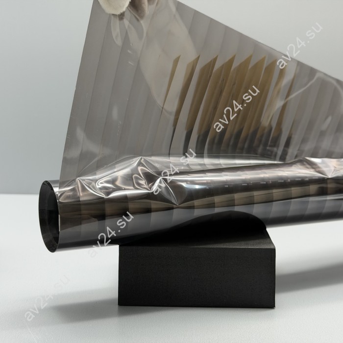 Декоративная пленка MORU графит прозрачный 1,52х3 м, шаг 12 мм