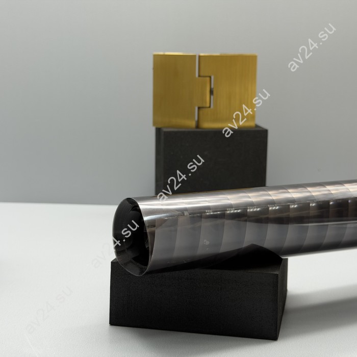 Декоративная пленка MORU графит прозрачный 1,52х3 м, шаг 12 мм