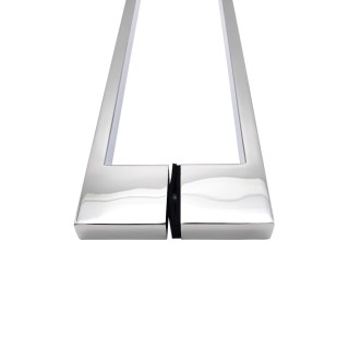 Ручка скоба FDR-92, 10х15х450х1.0 мм, нержавейка/полированный