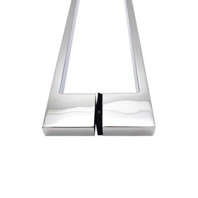 Ручка скоба FDR-92, 10х15х450х1.0 мм, нержавейка/полированный