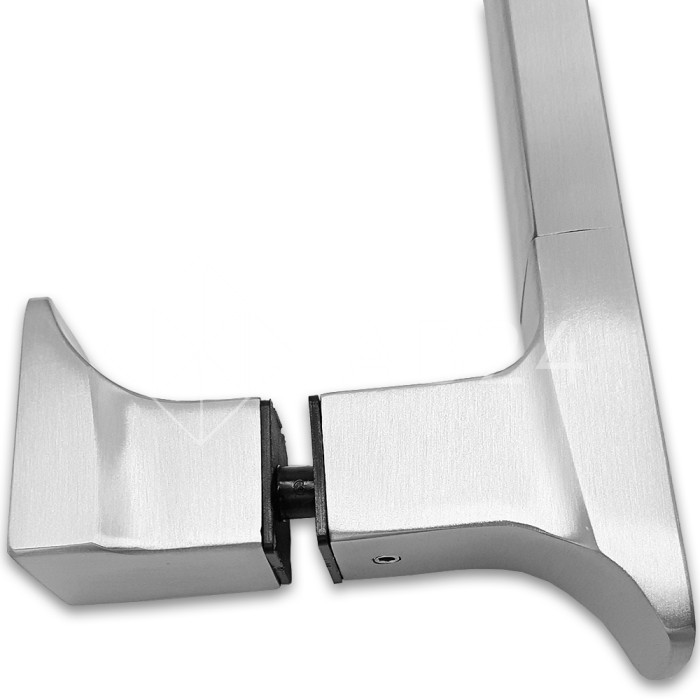 Ручка скоба FDR-96, 15х30х450 мм, нержавейка/матовый